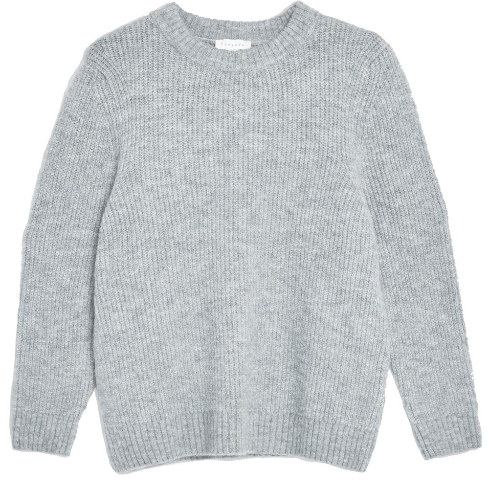 TOPSHOP Crew Neck sweater. Size US 4/6 UK Super soft! Size s/m US. ☃️